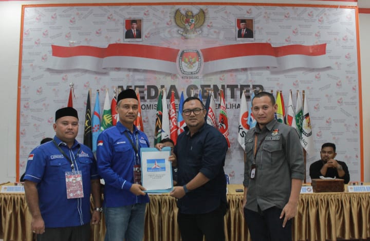 Partai Demokrat Daftarkan 20 Bacaleg Ke KIP Sabang