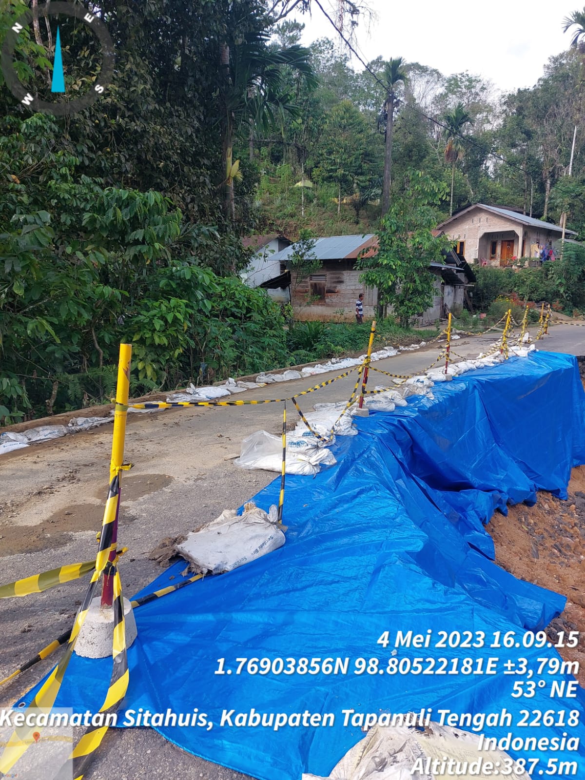 BPJN Sumut Tangani Longsoran Tarutung-Sibolga (Sitahuis)