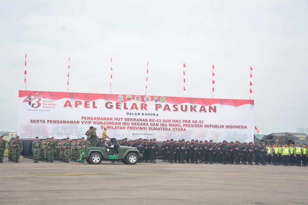 Pangdam I/BB Pastikan Kunker Ibu Negara Tidak Ganggu Kelancaran Aktivitas Masyarakat
