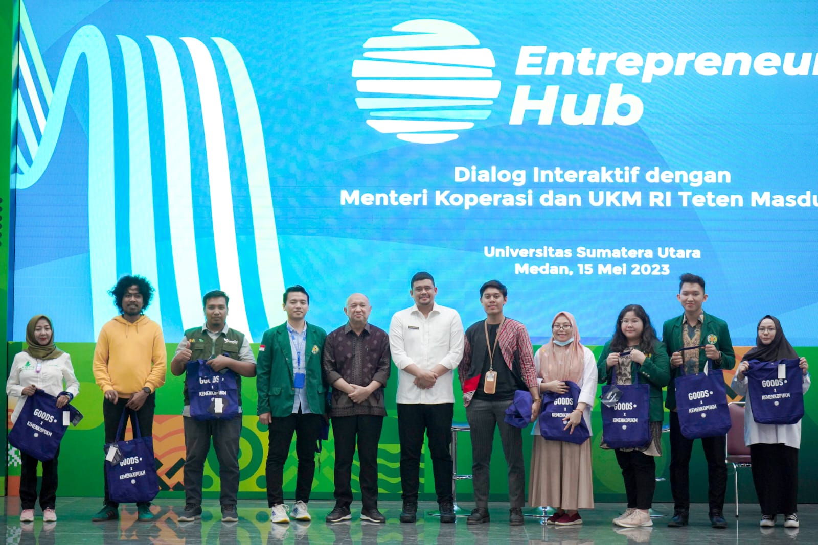 Tingkatkan Perekonomian Pelaku UMKM, Pemko Medan & USU akan Bangun Plaza UMKM