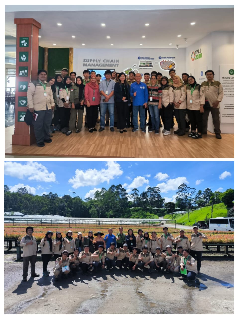 Mahasiswa Fakultas Kehutanan USU Kunjungi Riset And Development TPL