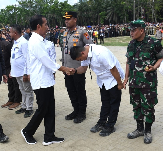 Bupati Labura Ucapkan Terima Kasih Kepada Presiden Jokowi