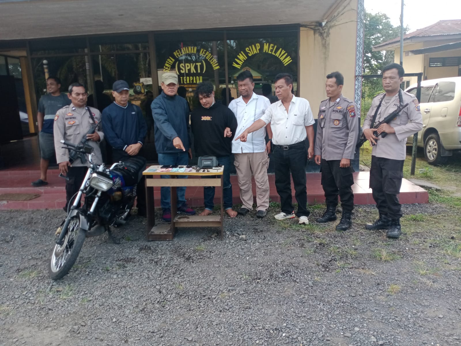 Polsek Balata Ringkus Perampok Ngaku Anggota Kasat Reskrim Polres Siantar