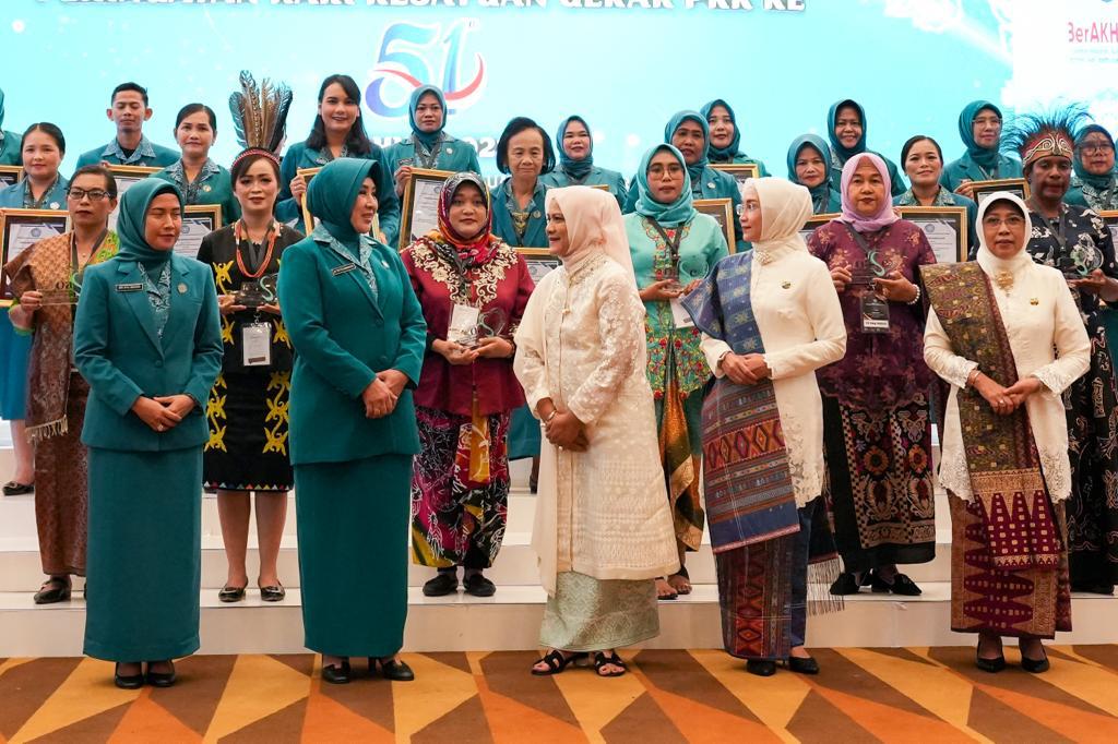Dibuka Ibu Negara Iriana Joko Widodo, Peringatan HKG PKK Di Medan Sukses