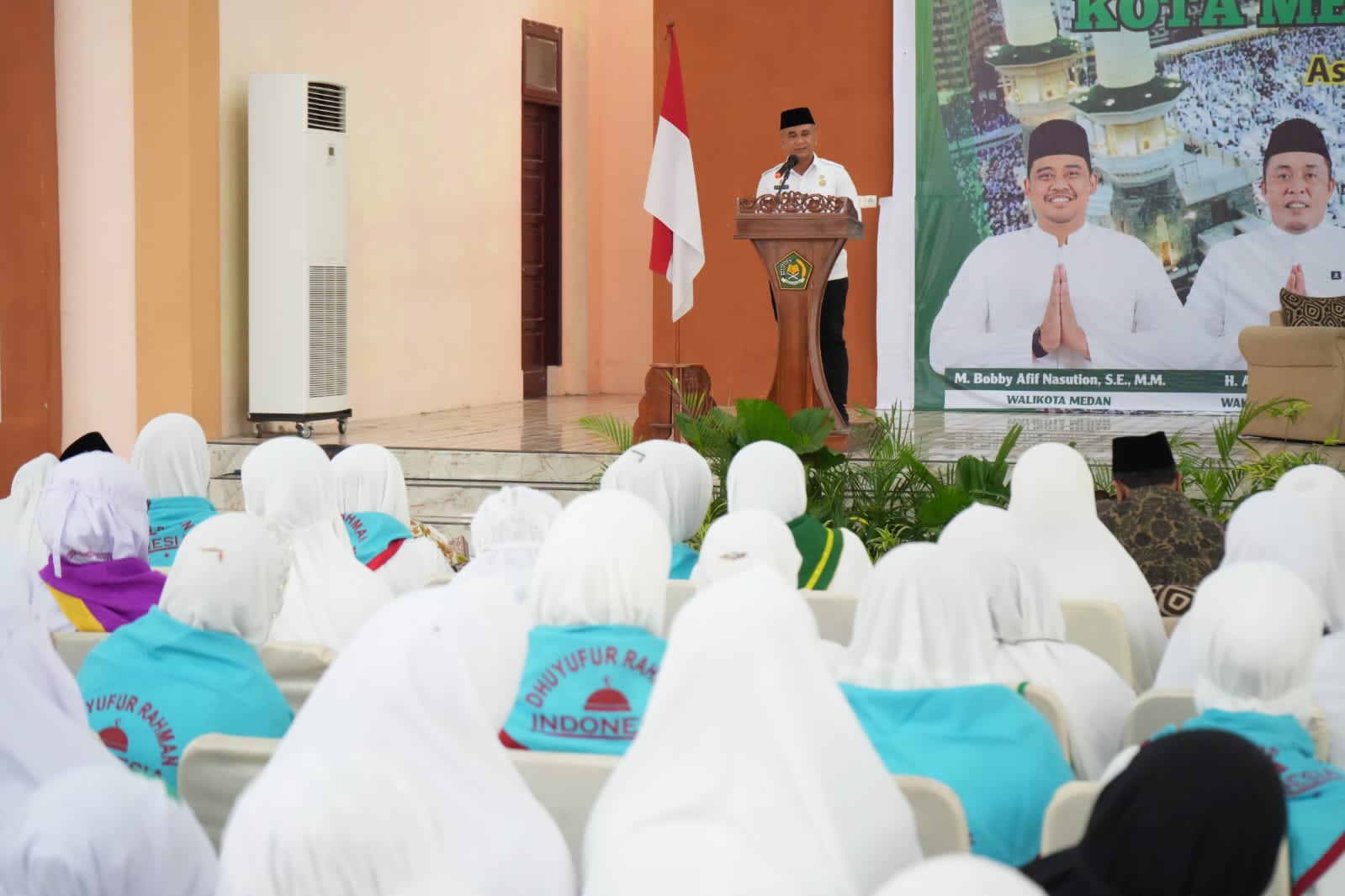 Buka Bimbingan Manasik Haji Akbar, Wali Kota Medan Berpesan Kepada Jamaah Ikuti Sungguh-Sungguh