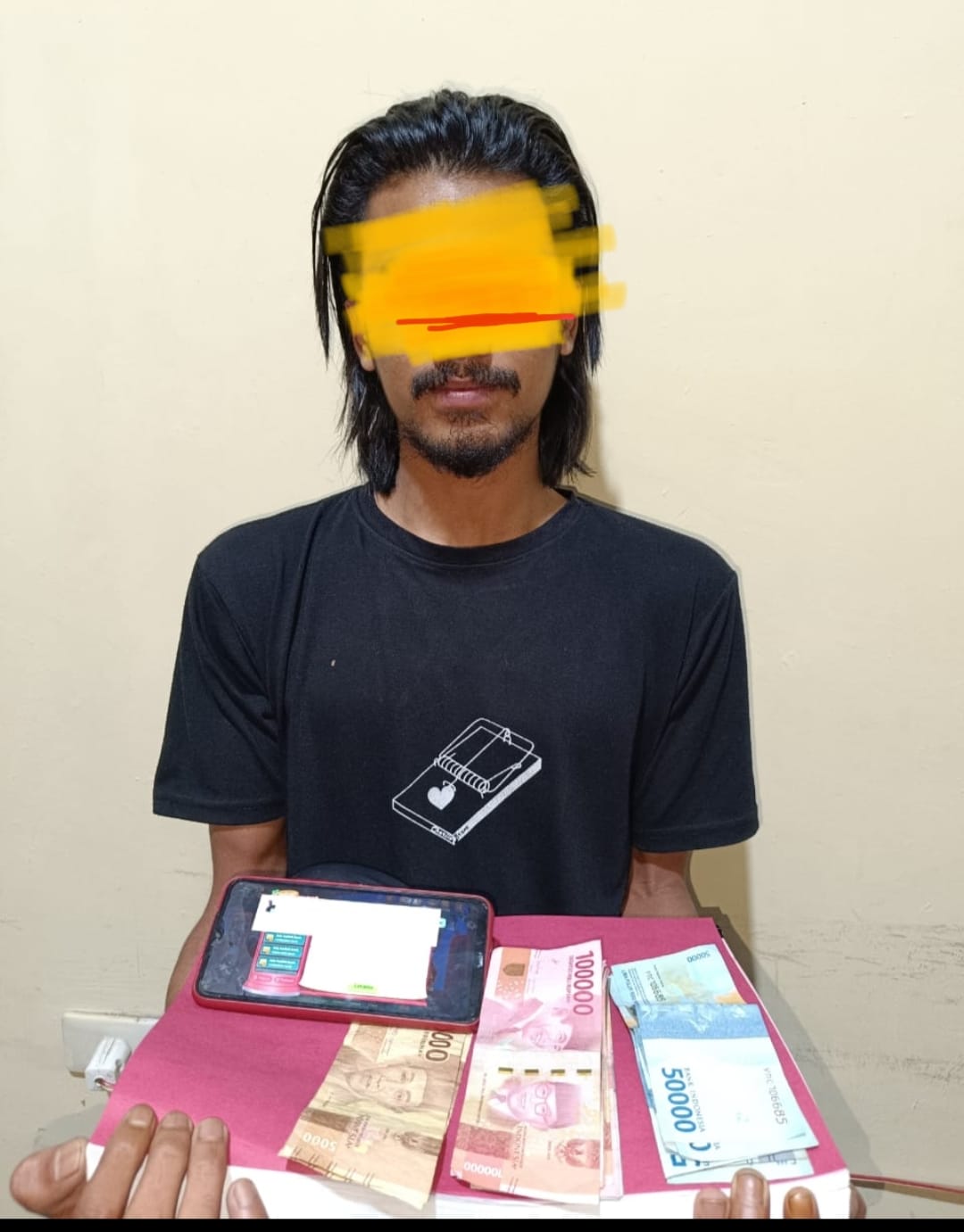 Satreskrim Bener Meriah Tangkap Agen Judi Online