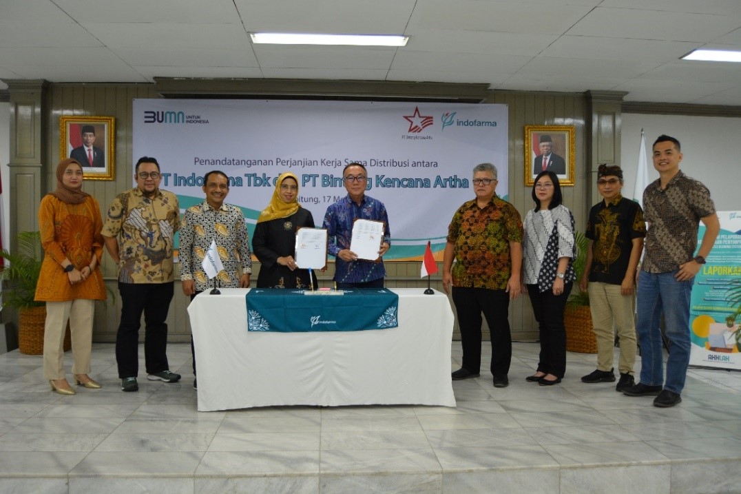 Indofarma Kolaborasi Perkuat Jaringan Distribusi