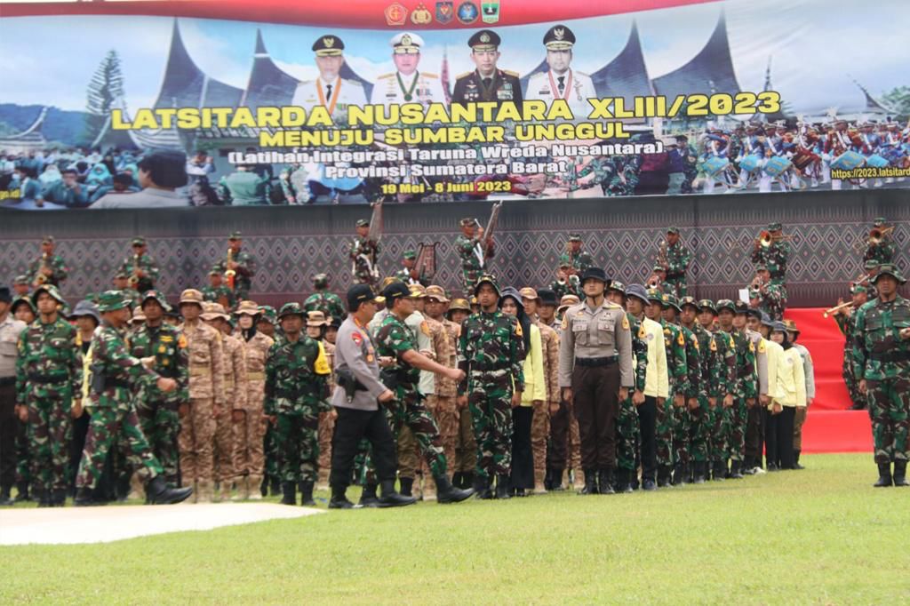 Latsitardanus Cetak Taruna TNI-Polri Kader Pemimpin Masa Depan