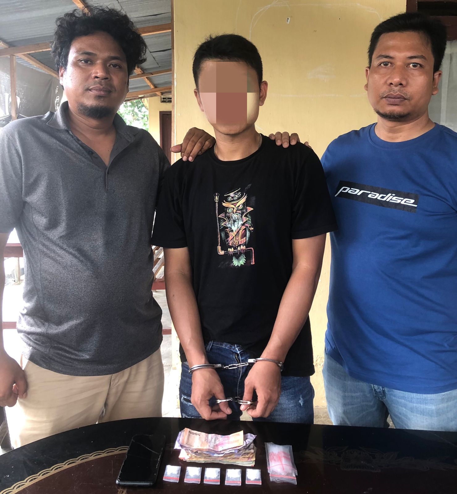 Pengedar Sabu Di Perdagangan Tak Berkutik Saat Ditangkap