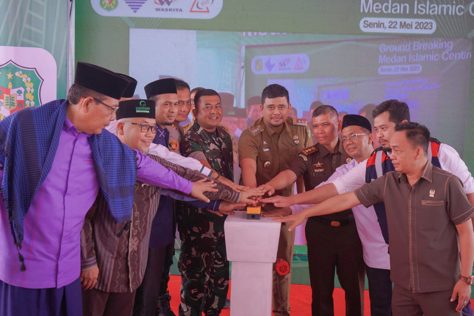 Pembangunan Fisik MIC Dimulai, Bobby Nasution Titip Kapolres & Kajari Belawan Ikut Mengawasi