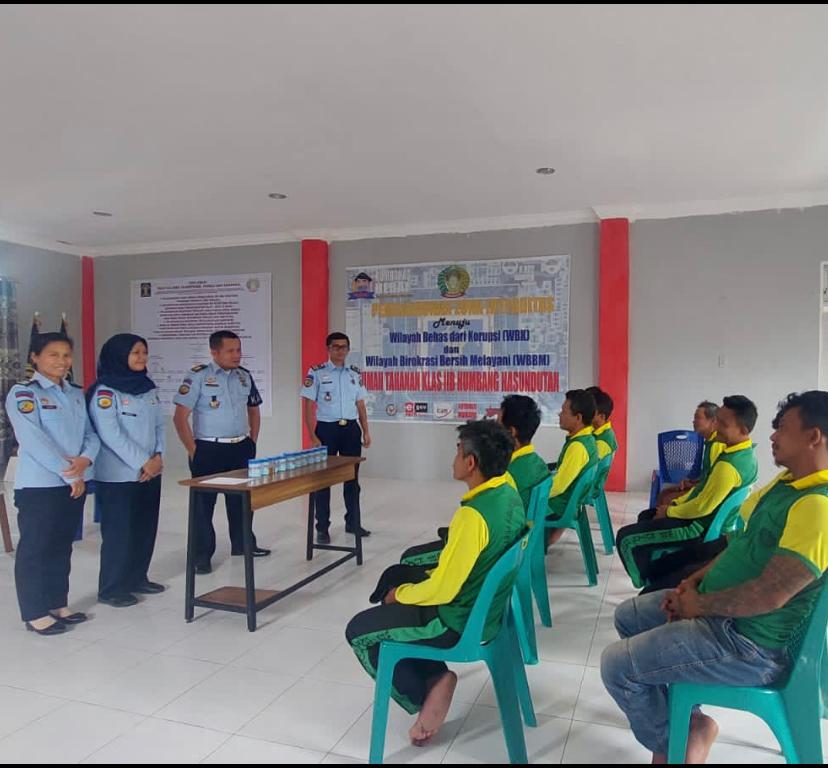 Rutan Klas IIB Humbahas Kumham Sumut Tes Urine