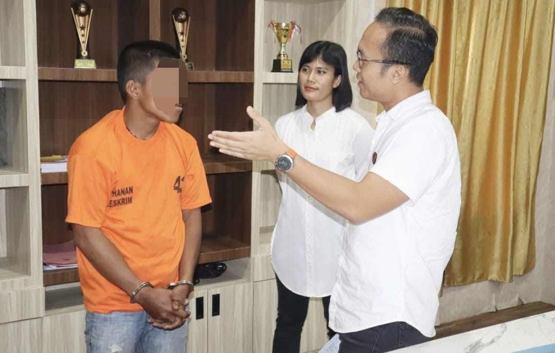 Kenalan Di Aplikasi Kencan, Polresta DS Tangkap Pelaku Bawa Lari Siswi SMA