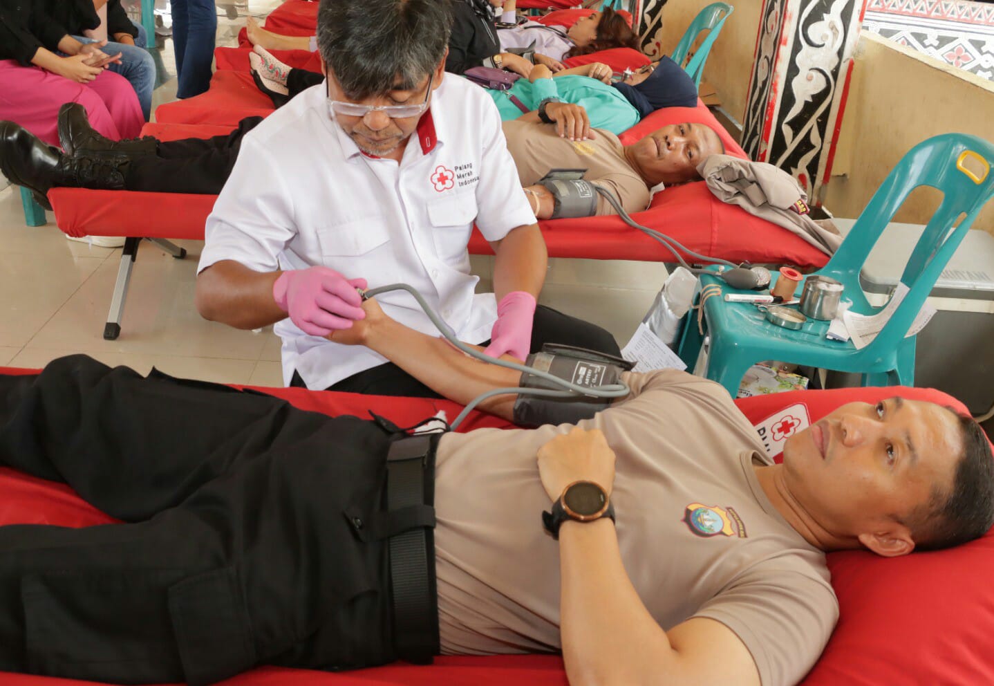 Sambut HUT Bhayangkara, Polres P. Siantar Gelar Baksos