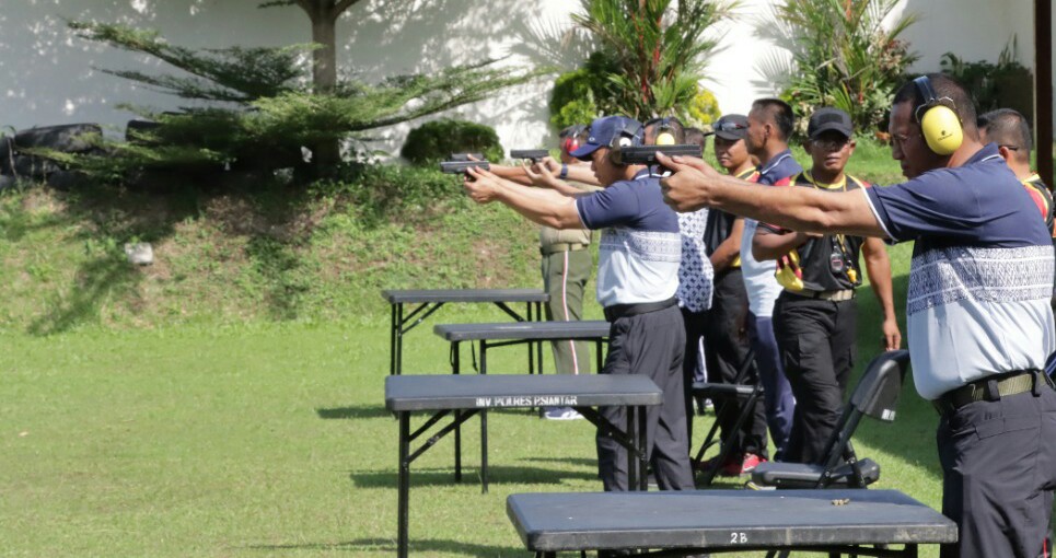 Sinergitas TNI, Polri Dan Pemko, Polres P.Siantar Gelar Olahraga Menembak