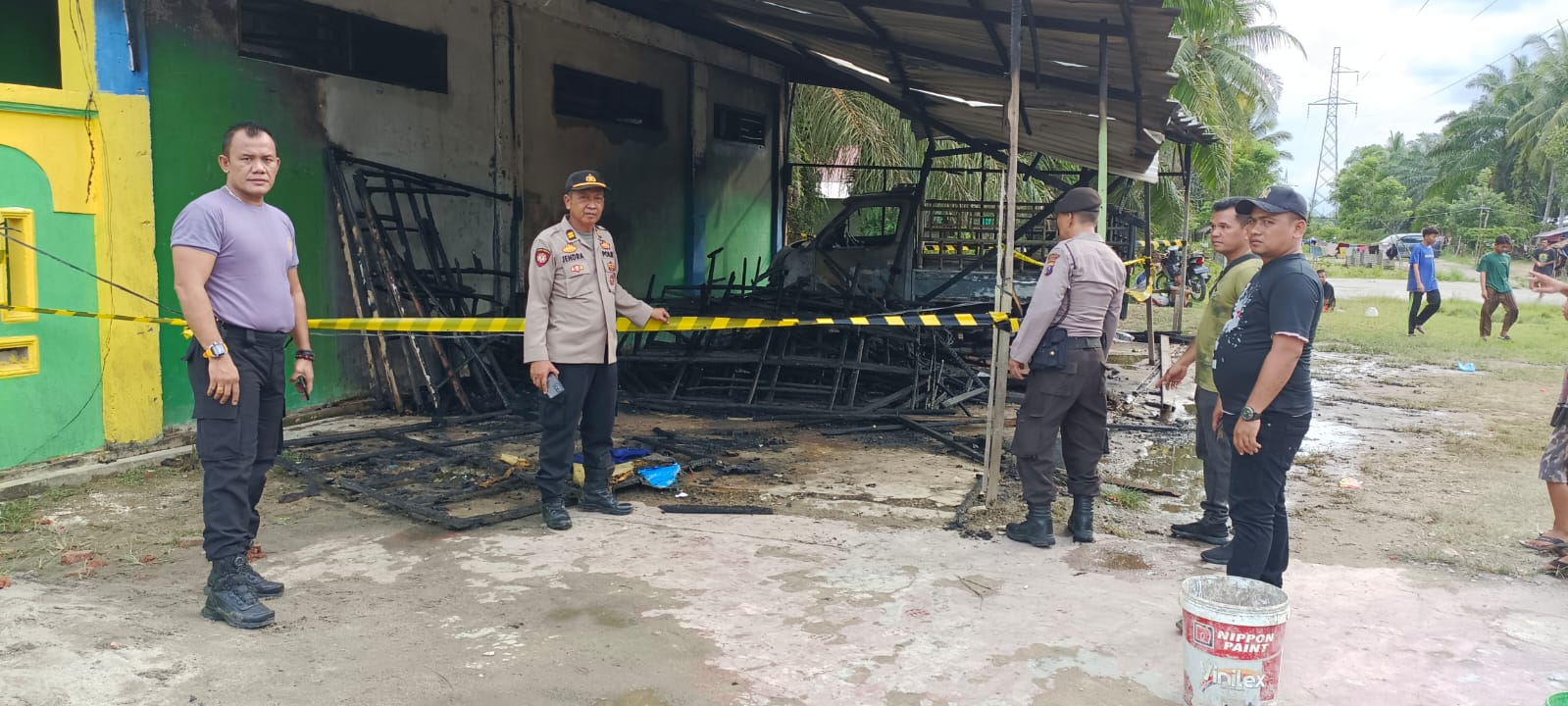 Ponpes Al Habib Terbakar, Mobil Dan Sepedamotor Hangus