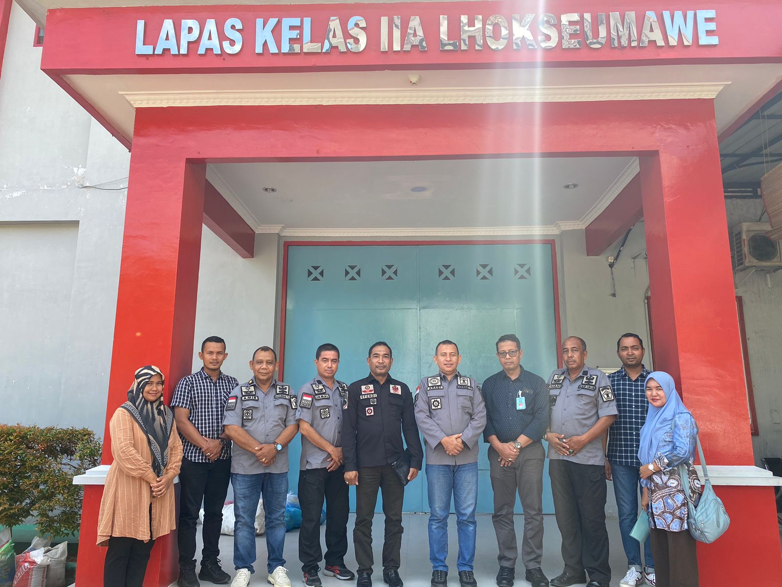 Kanwil Kemenkumham Aceh Monitoring Lapas Lhokseumawe
