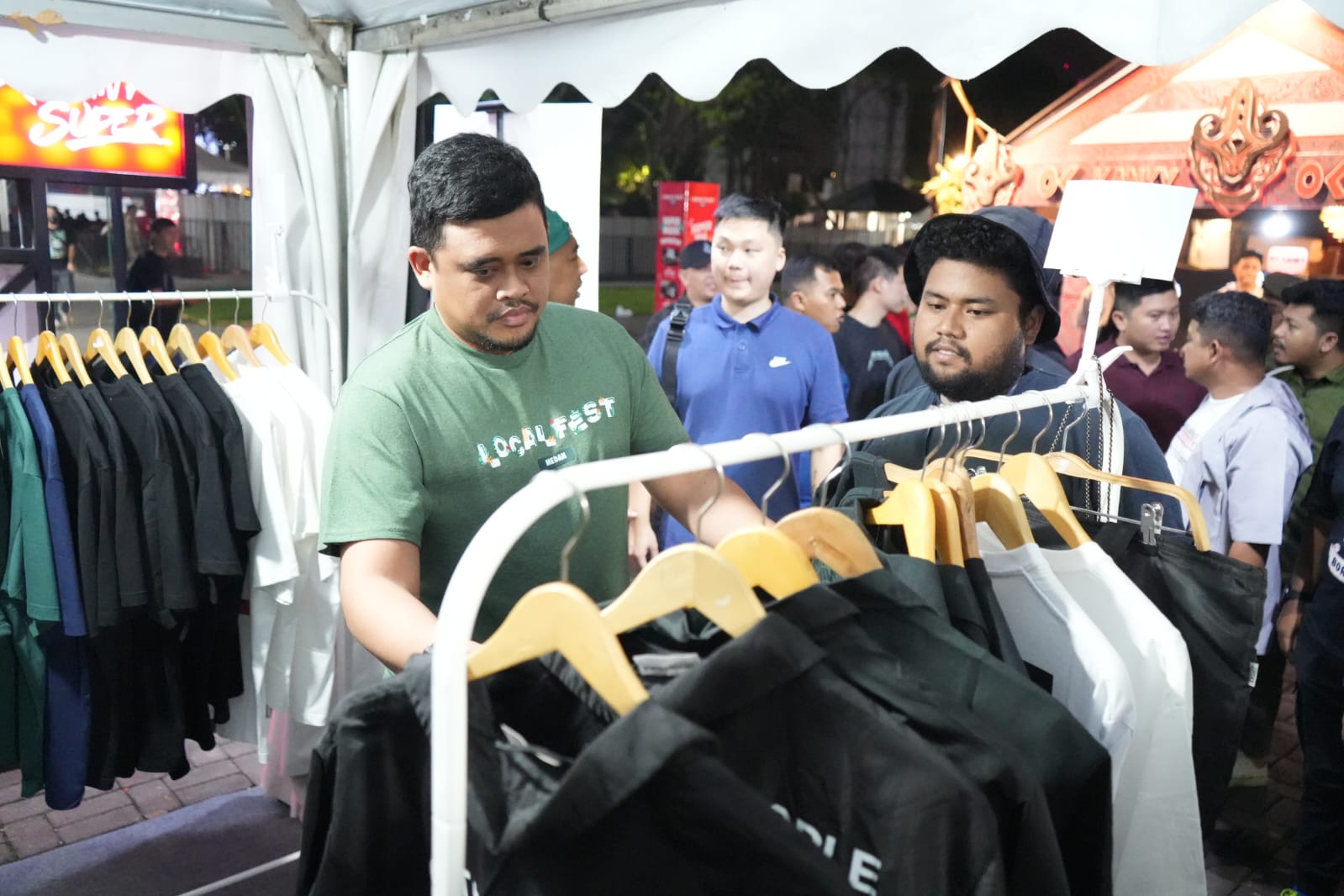 Bersama Ratusan Anak Muda Medan, Wali Kota Medan Menyaksikan Kemeriahan Localfest 2023