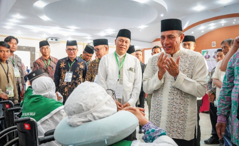 Gubsu Lepas Kloter 5 Embarkasi Medan Asal Medan Tanjungbalai