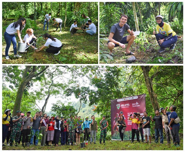 Bukit Lawang Orangutan Trail Kampanyekan Cinta Lingkungan