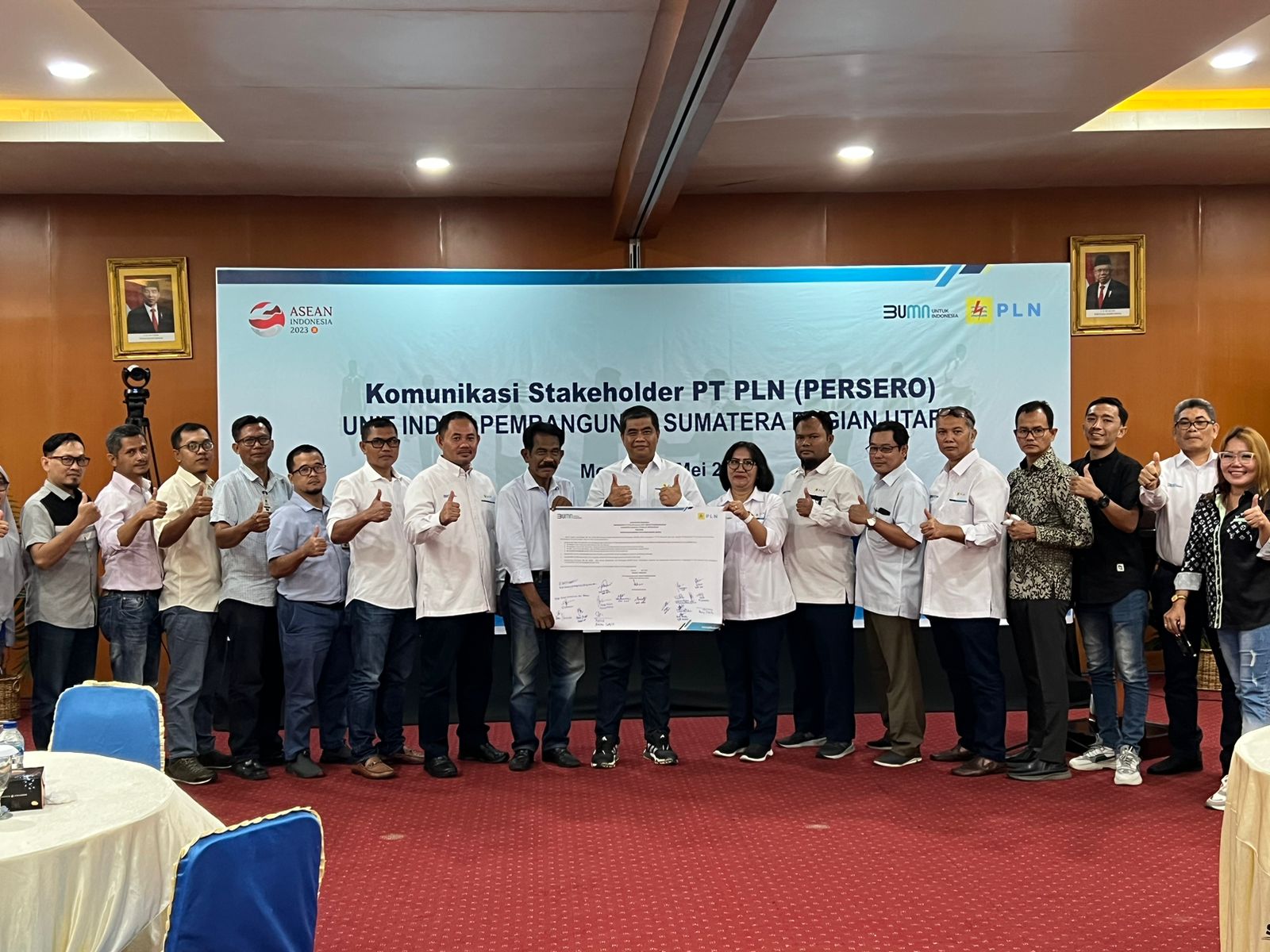 PLN UIP SBU Gelar Collective Action Bersama Mitra Di Sumut