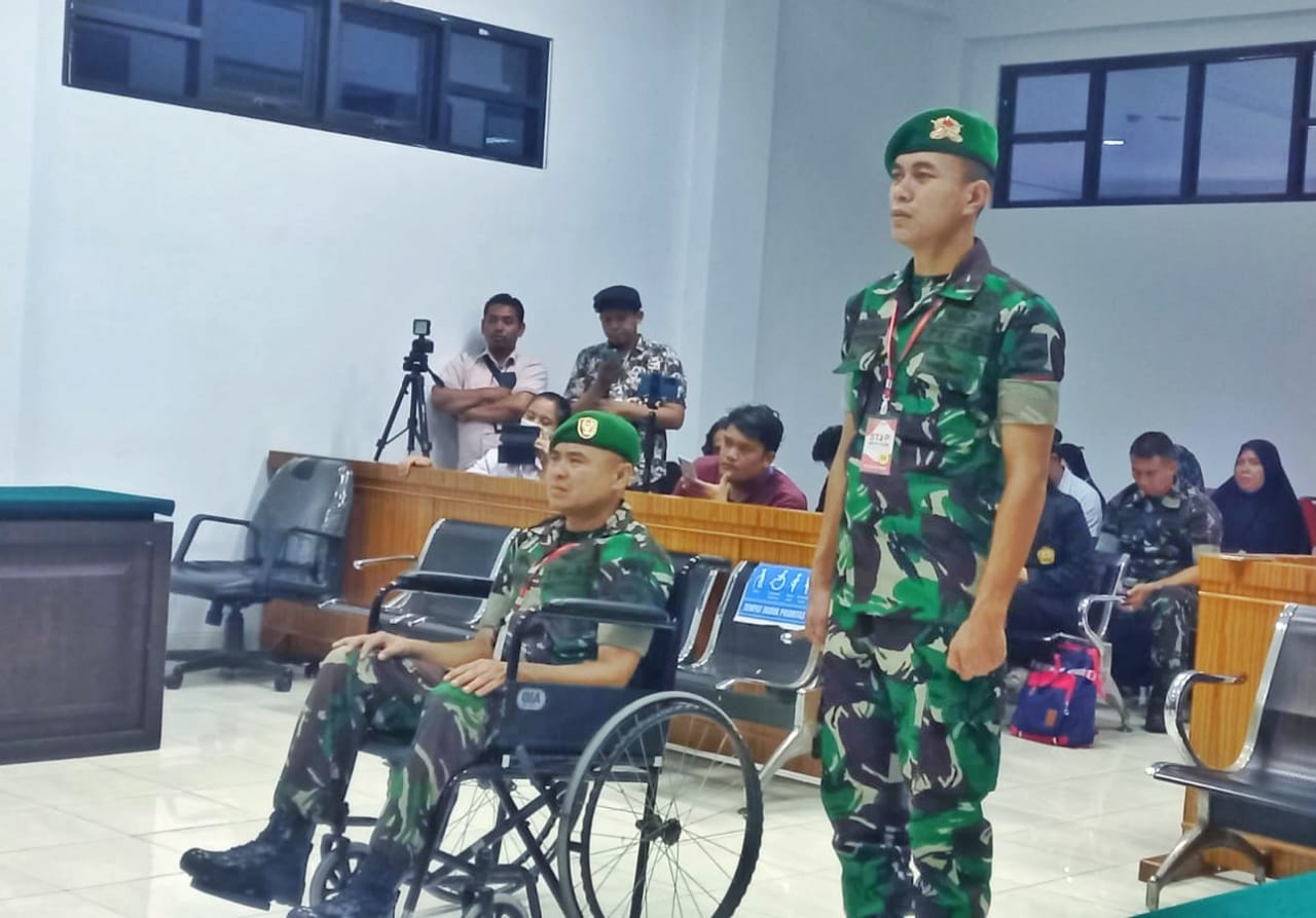 Oknum TNI Bawa Sabu 75 Kg Divonis Seumur Hidup