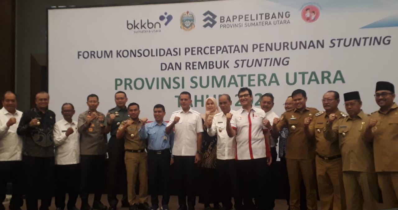Wagubsu Minta Komitmen Bersama Kabupaten Kota Turunkan Stunting