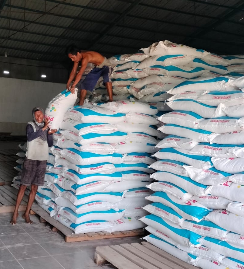 Jelang MT 1 Stok Pupuk Bersubsidi Di Sergai Mencukupi