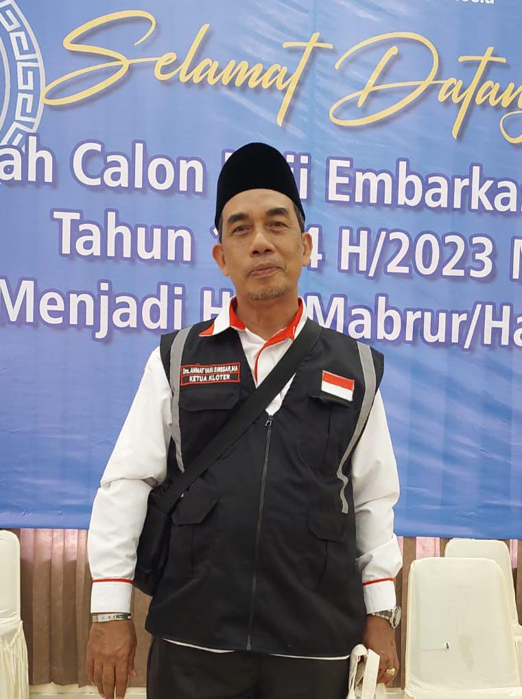 Ahmat Yani Siregar: Impian Jadi Petugas Haji Terwujud Tahun 1444 H