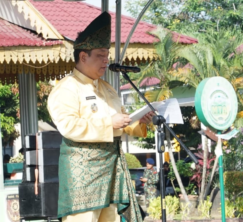 Pj Wali Kota Tebingtinggi Irup Hari Lahir Pancasila