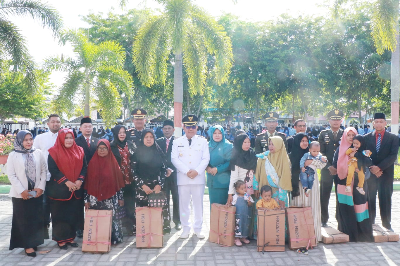 Hari Pancasila Di Aceh Barat Diwarnai Bantu Keluarga Kurang Mampu