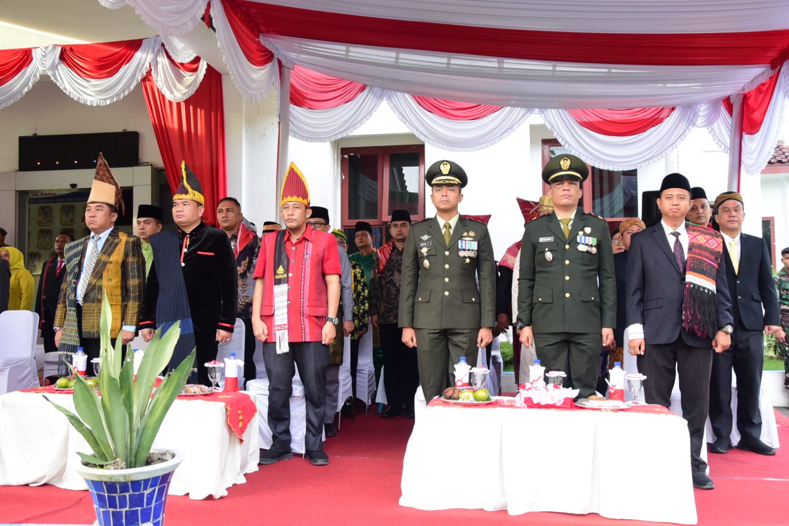 Pakaian Adat Warnai Peringatan Harlah Pancasila Di Deliserdang