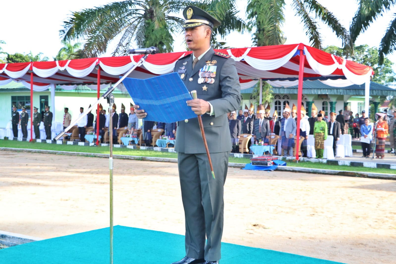 Pemkab Simalungun Gelar Upacara Harlah Pancasila