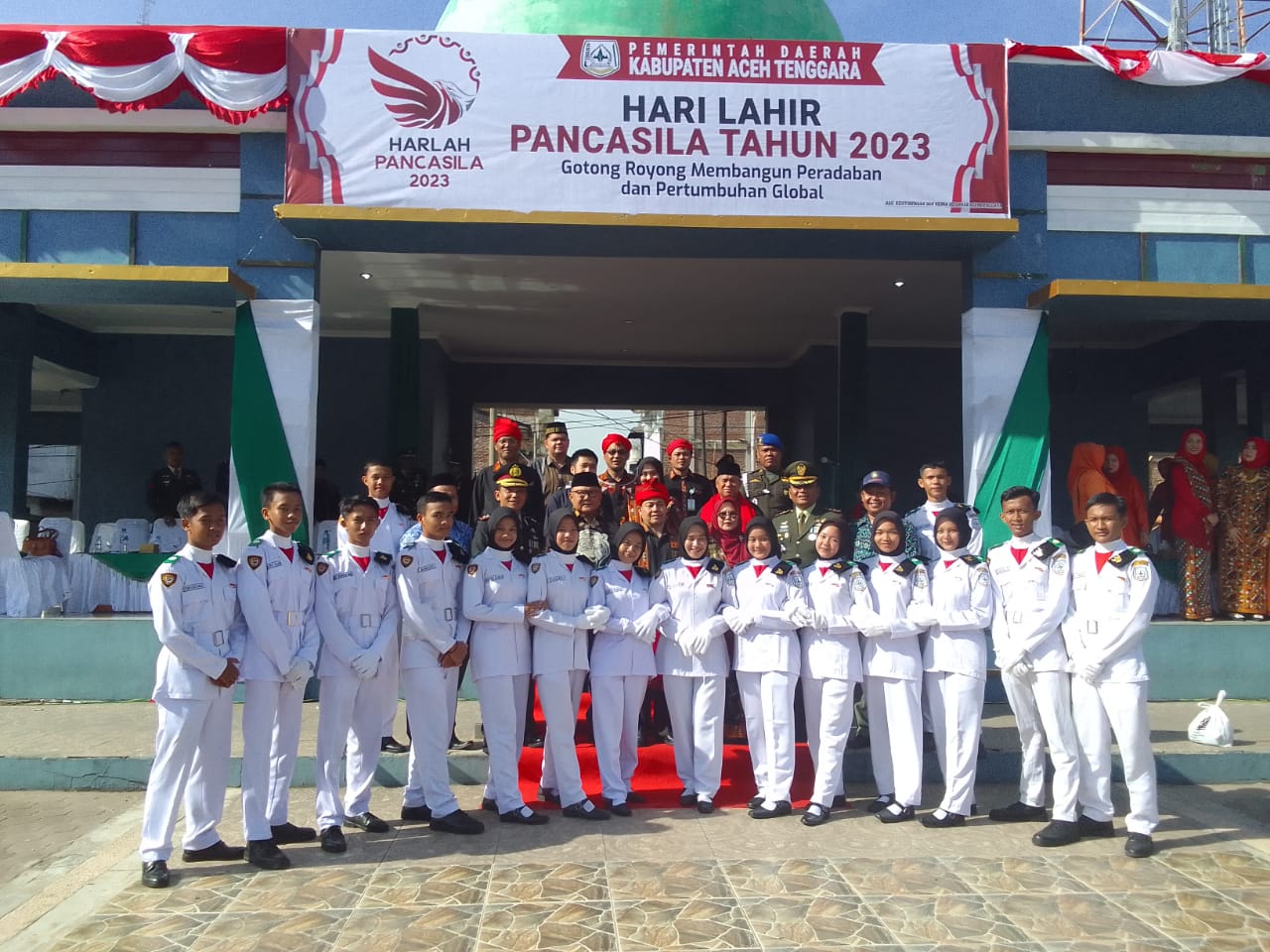 Peringatan Hari Lahir Pancasila Di Agara Khidmat