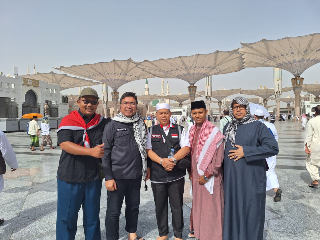 KBIHU Arafah Sumut Bimbing Puluhan Jamaah Di Tanah Suci