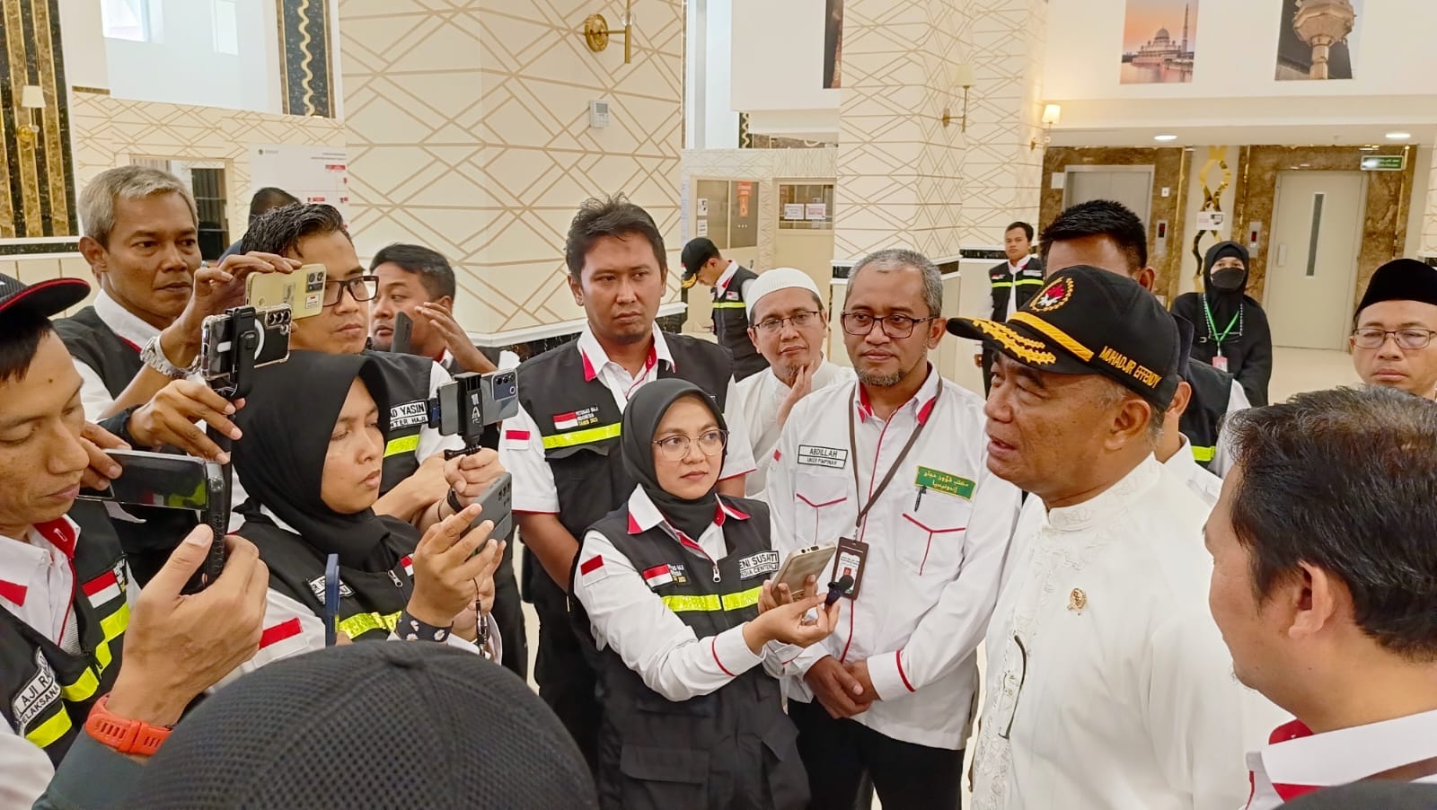 Jokowi Berpesan Jemaah Jaga Kesehatan