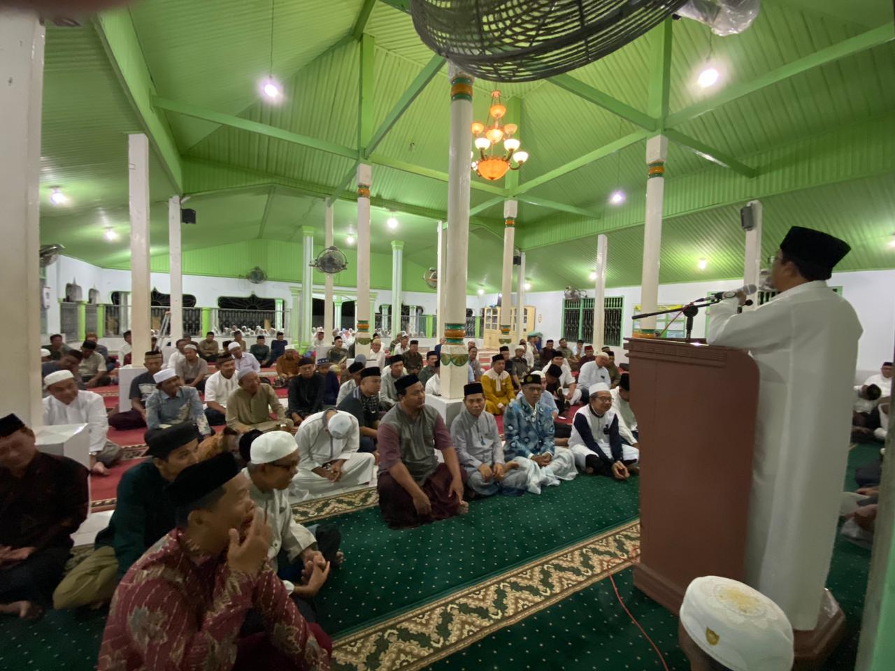 Suling Ke-312, Ratusan Warga Muhammadiyah Abdya Padati Masjid Ayah Gadeng