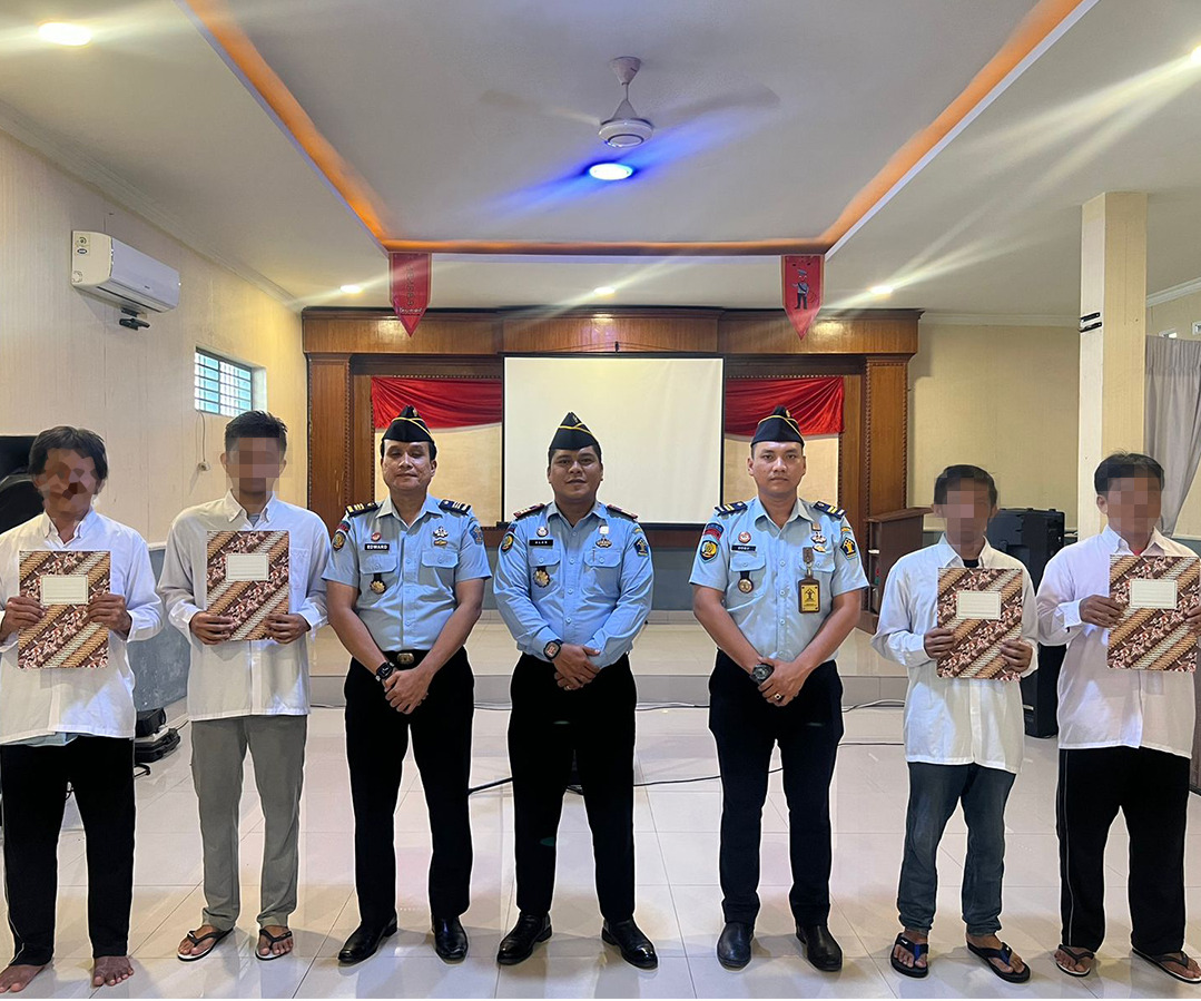 9 Napi Lapas Lubukpakam Dapat Remisi Waisak 2023