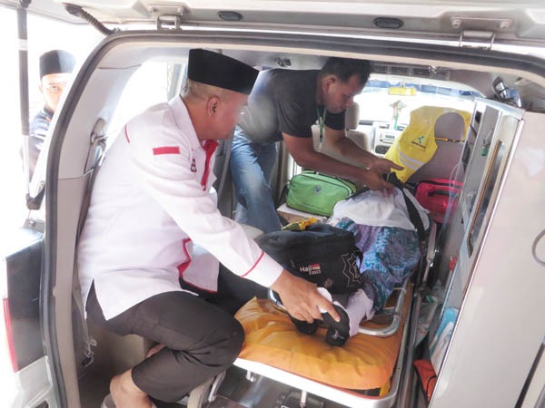 Bupati Langkat Sampaikan Duka Atas Meninggalnya Seorang Jamaah Di Asrama Haji Medan