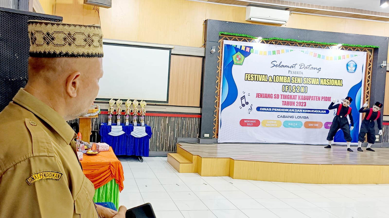 Disdikbud Pidie Gelar FLS2N Jenjang SD