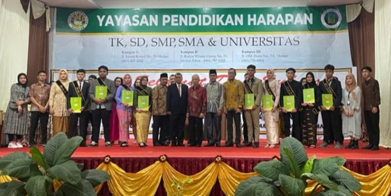 OSIS SMA Harapan Medan Gelar Perpisahan Dengan Siswa Kelas XII