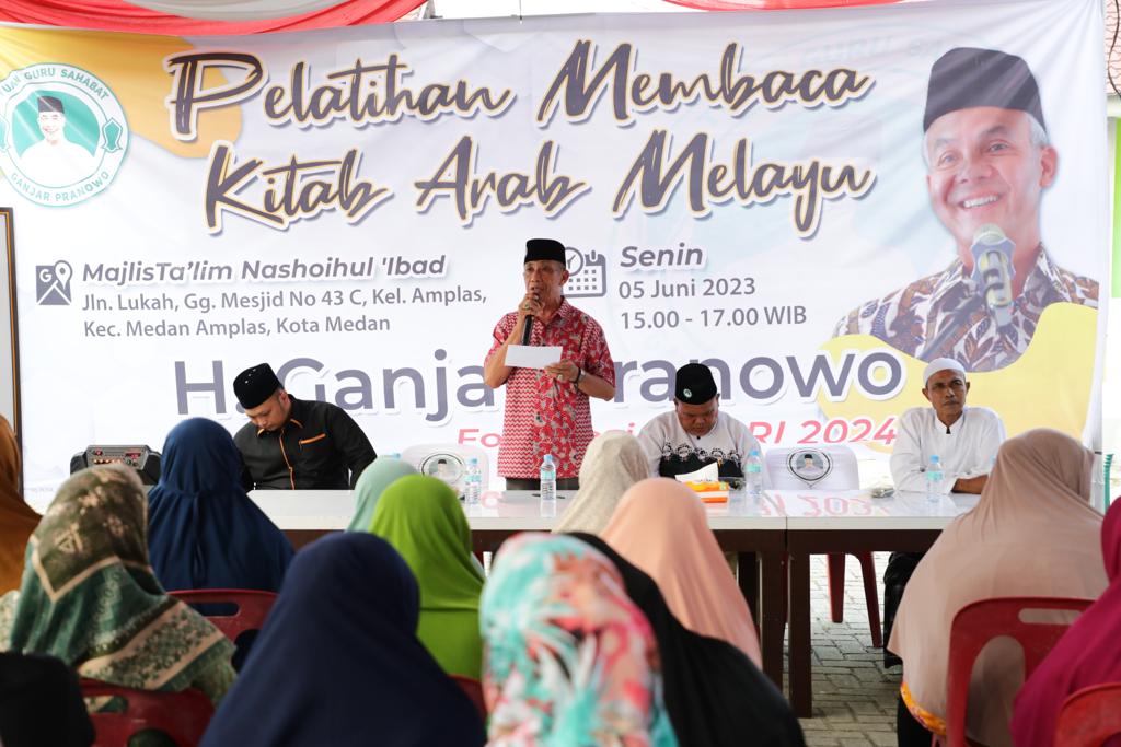 TGS Ganjar Sumut Lestarikan Aksara Arab Melayu Agar Tak Tergerus Zaman