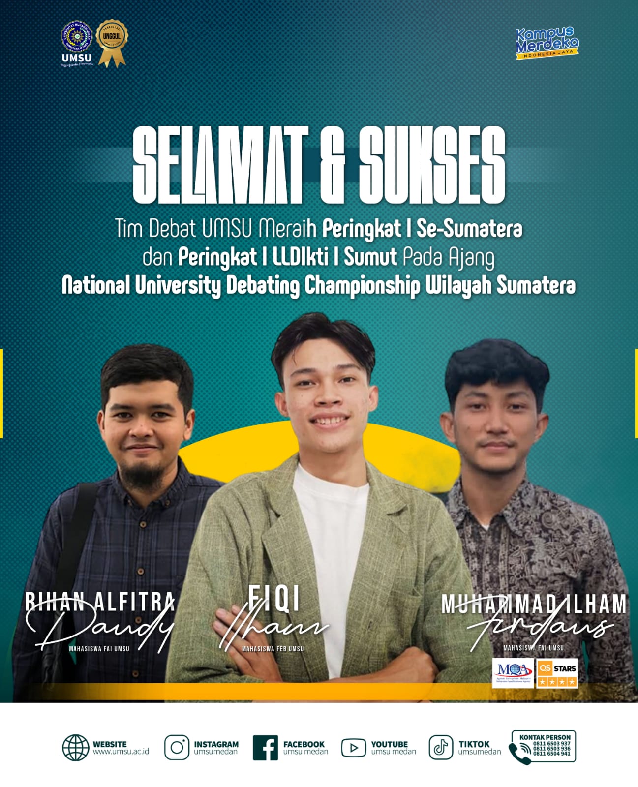 Tim Debat UMSU Juara I