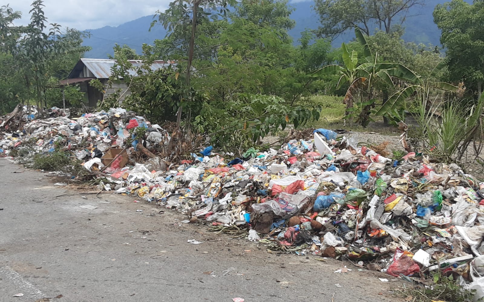 Dinas LHK Agara Buang Sampah Sembarang Tempat, Bau Busuk Menyengat