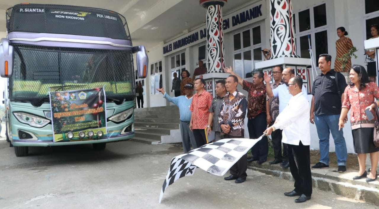 80 Kontingen Simalungun Diberangkatkan Menuju Penas XVI Di Sumbar