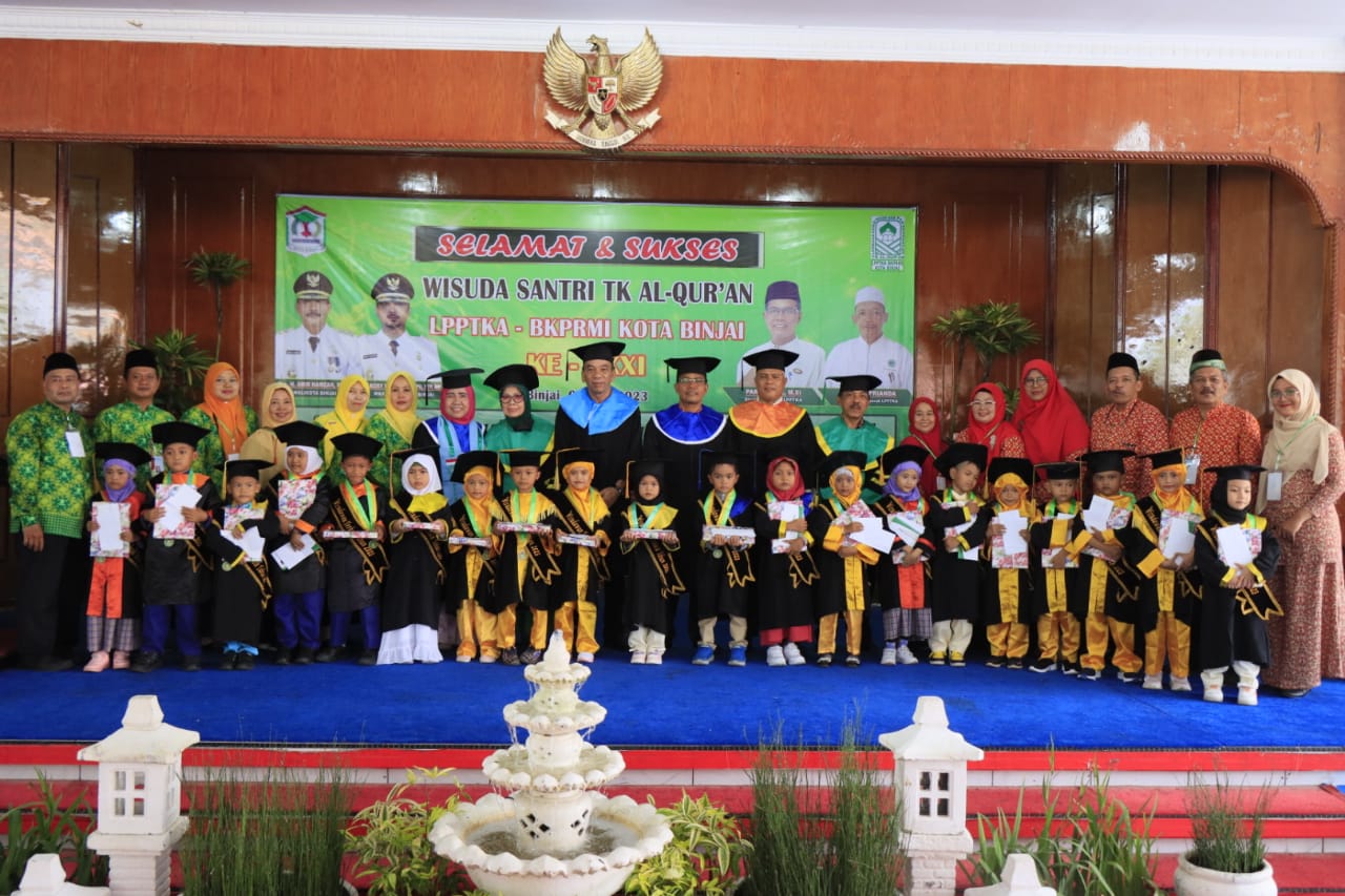 Sekdako Binjai Hadiri Wisuda TK Al Quran