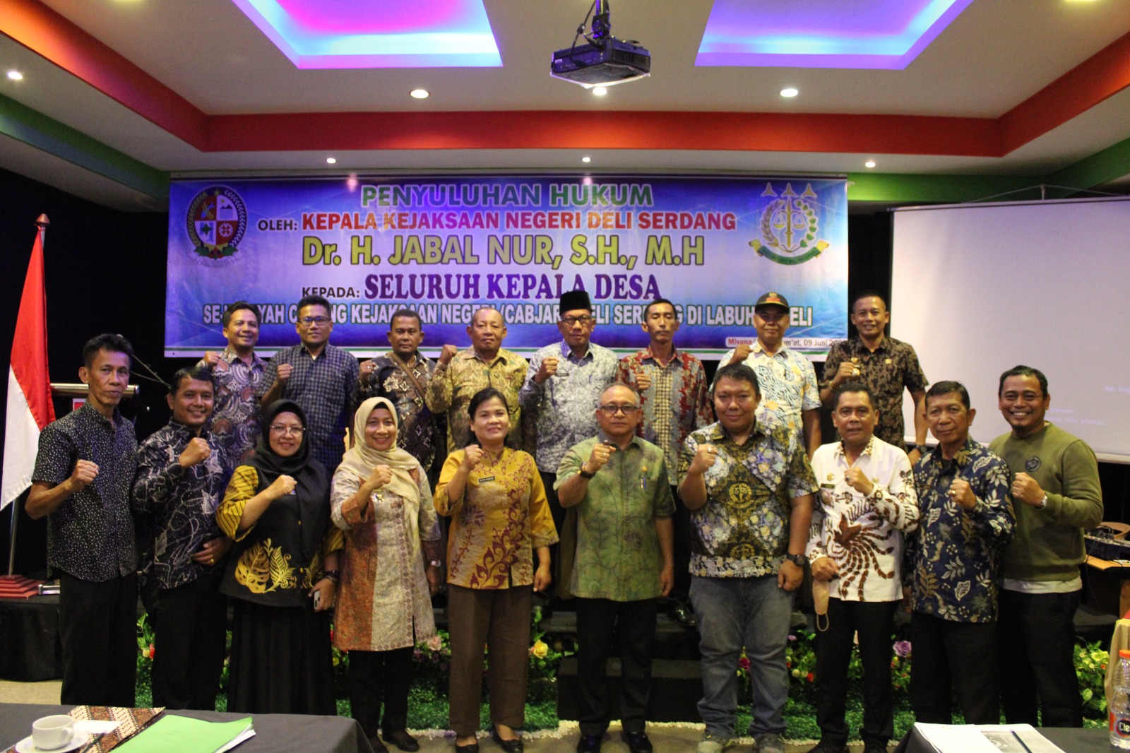 Kajari Deliserdang Beri Penyuluhan Hukum Di 4 Kecamatan