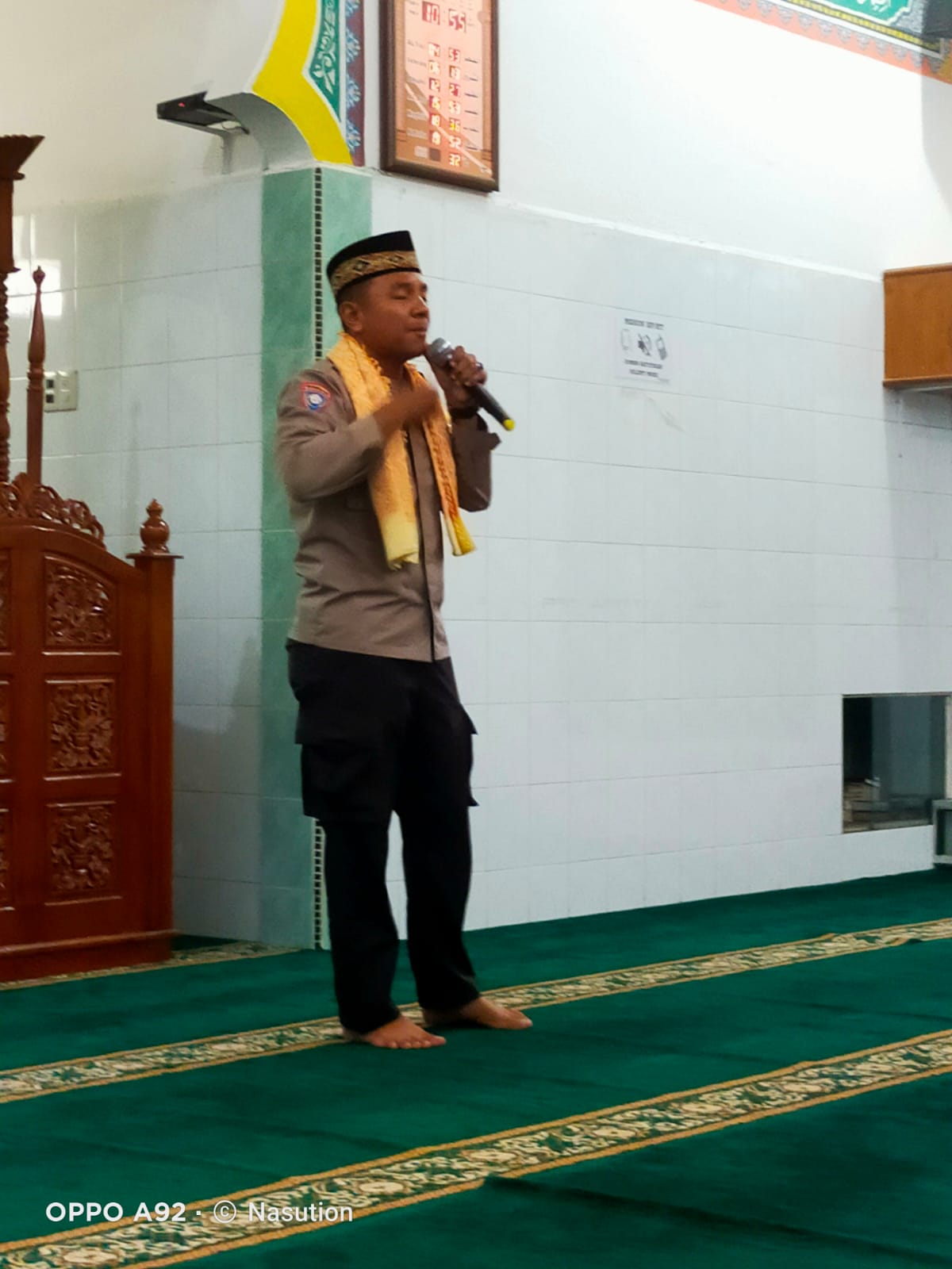 Bhabinkamtibmas Polsek Percut Seituan Juara I Lomba Dai Kamtibmas