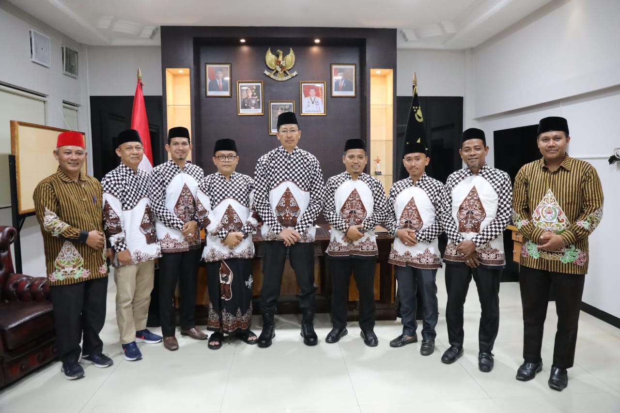 Jalin Silaturrahim, Pengurus Dai Muda Pujakesuma Kunjungi Poldasu