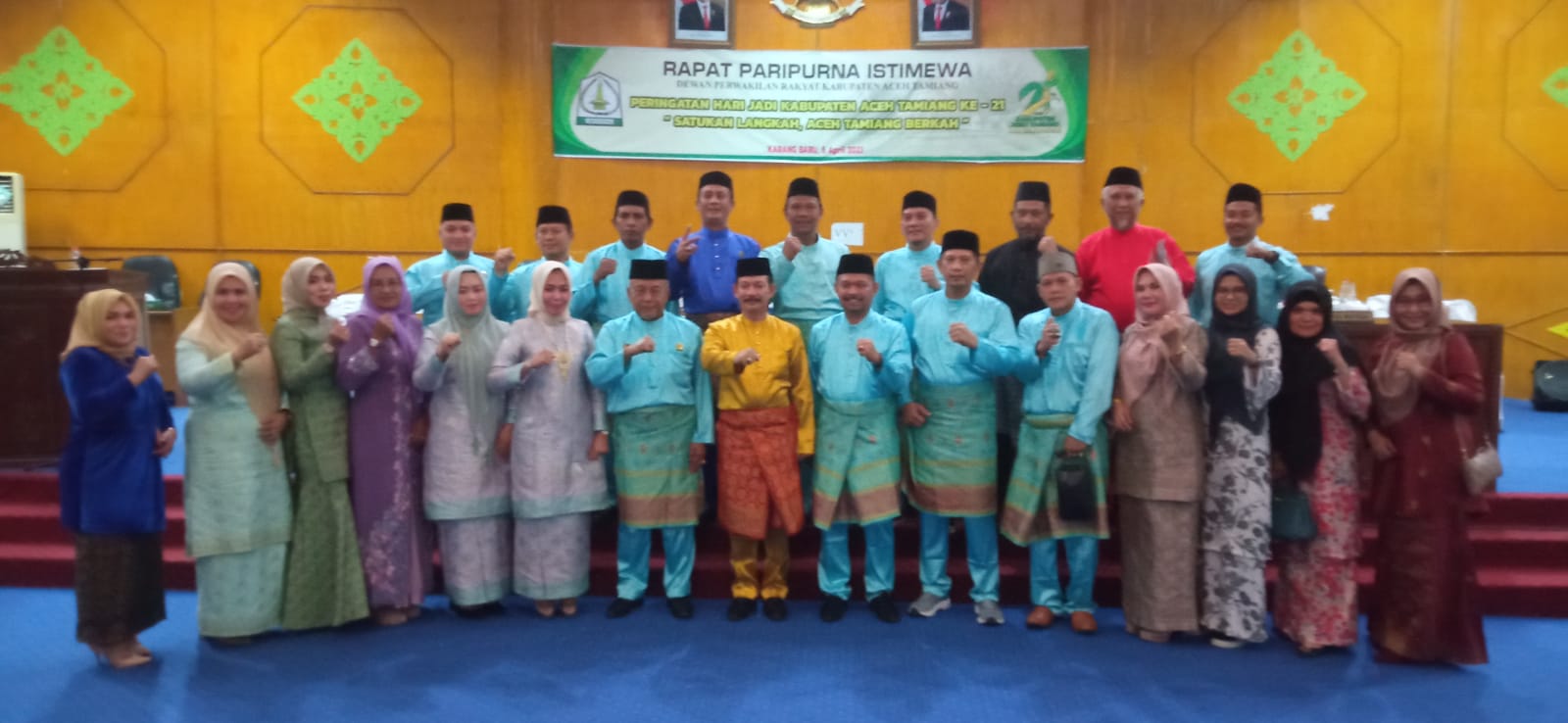DPRK Aceh Tamiang Mendukung Pemberlakuan Berbusana Adat Melayu Tamiang Bagi Aparatur Sipil Negara