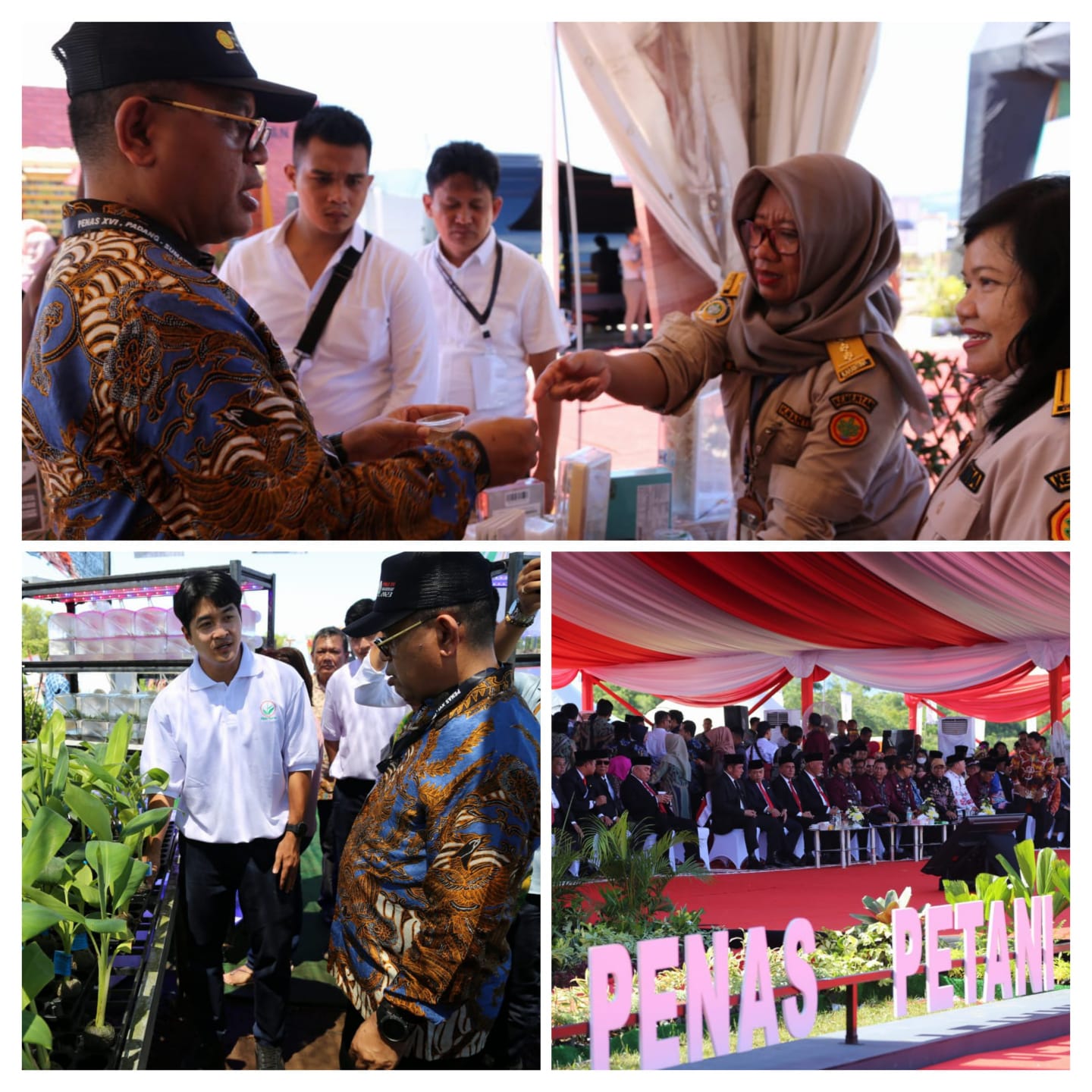 Bupati Toba Hadiri Penas Petani Nelayan XVI Di Padang
